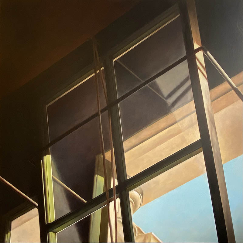 Threshold (Window Sash in Green)