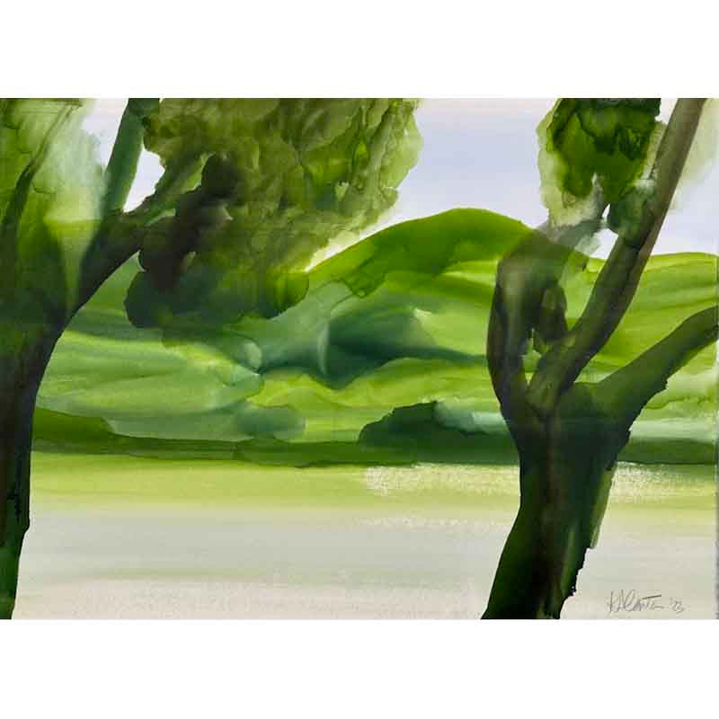 Estuary and Tōtara February Rain 2023