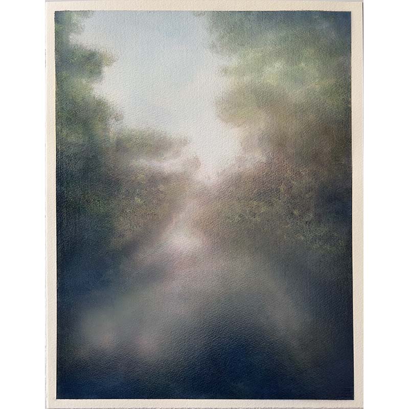 'Spring Glint' landscape painting by Kyla Covic New Zealand artist ...