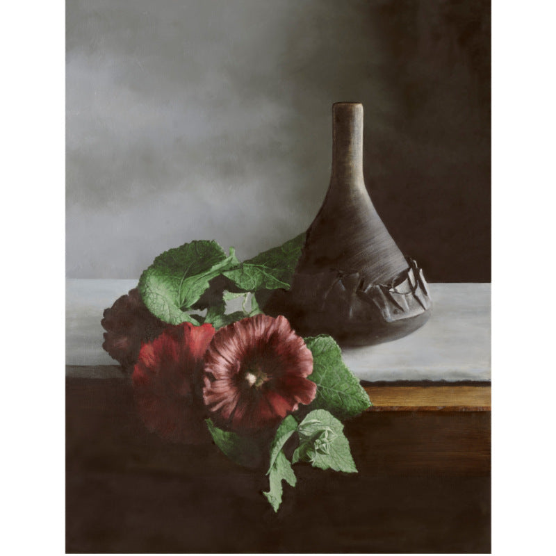 March: Hollyhock and Dauber